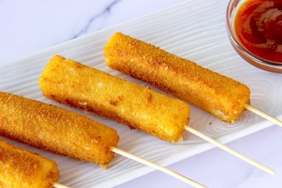 Kushiage de queso