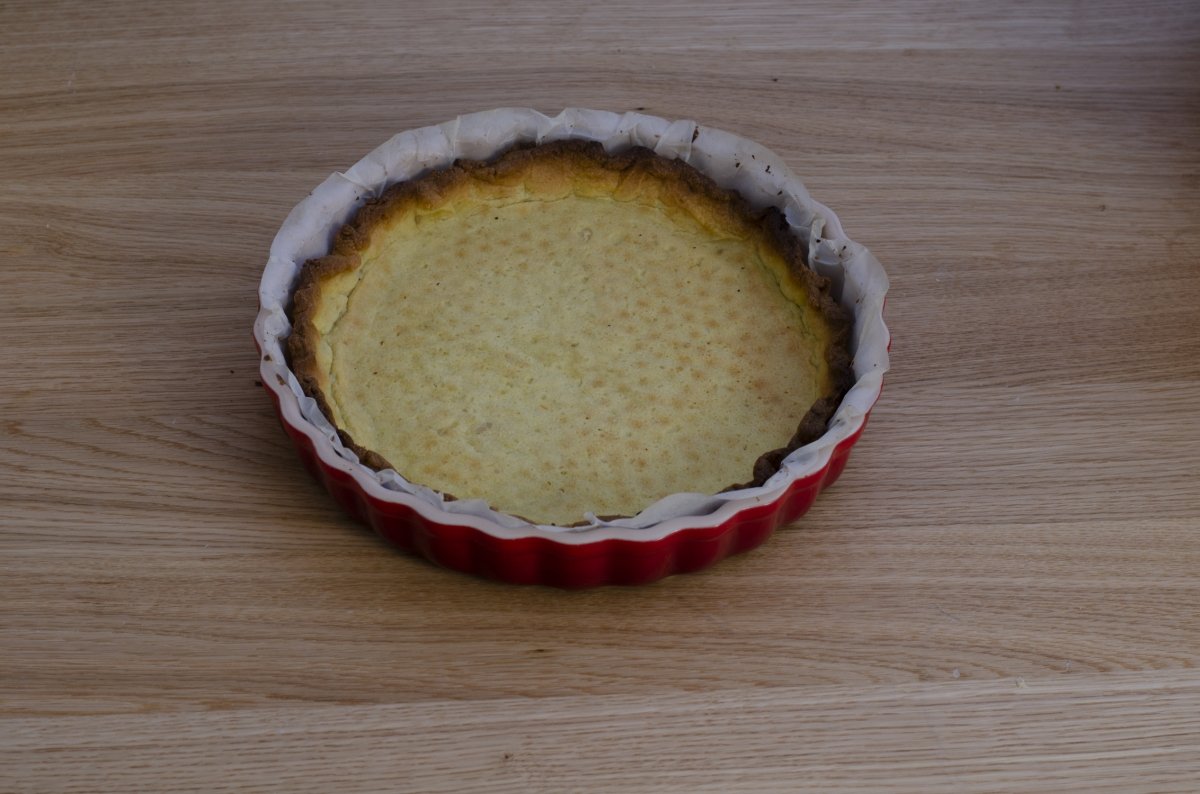 masa quebrada lista para rellenar