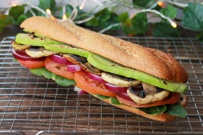 Bocadillo vegetal